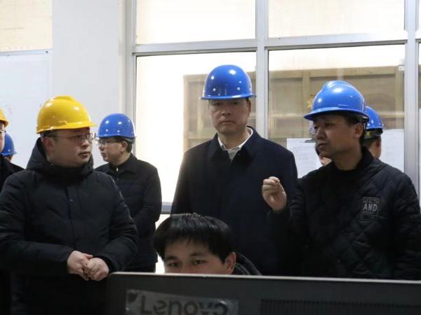 2023年1月29日  县委书记王先波莅临我公司指导工作